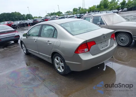 2006 Honda Civic Ex из США, поврежденный, VIN 1HGFA16886L030494